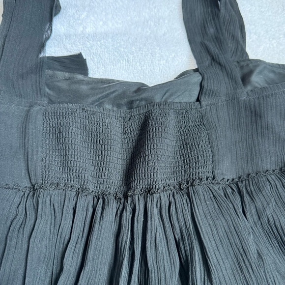 Juicy Couture Silk Crepe Party Dress w/ Bow Detail - Picture 5 of 6